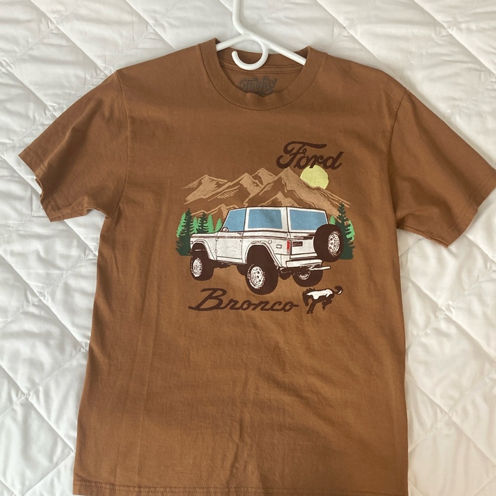 Ford bronco brown t-shirt
